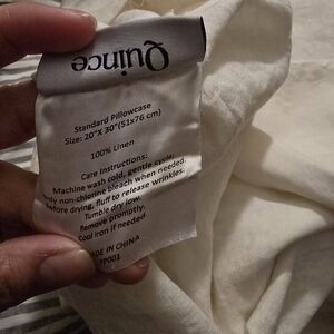Quince Linen Fitted Sheet & 2 Pillowcases